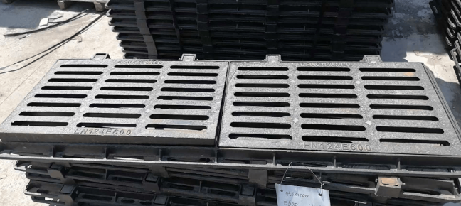 义安球墨铸铁连体双篦展示