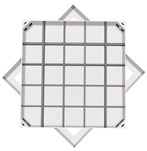 义安不锈钢方井展示